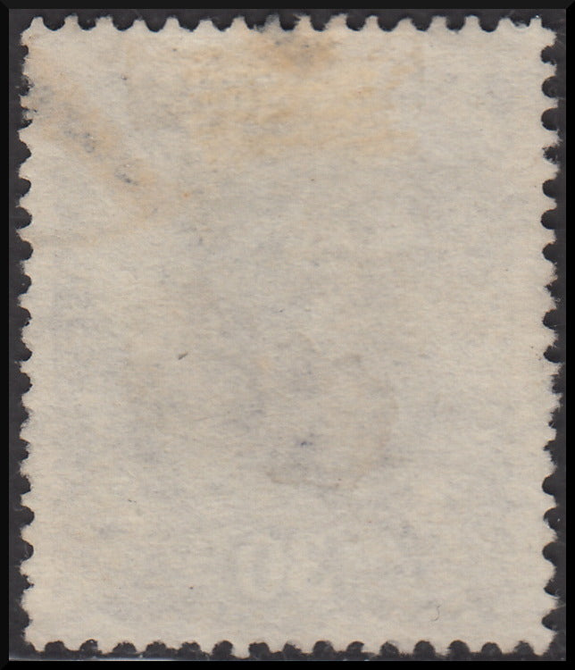 PPP641 - 1918 - Trentino Alto Adige, Bolzano office 3, Austrian 30 heller violet gray stamp with horizontal TAXE overprint in black and horizontal numeral, used (BZ3/71)
