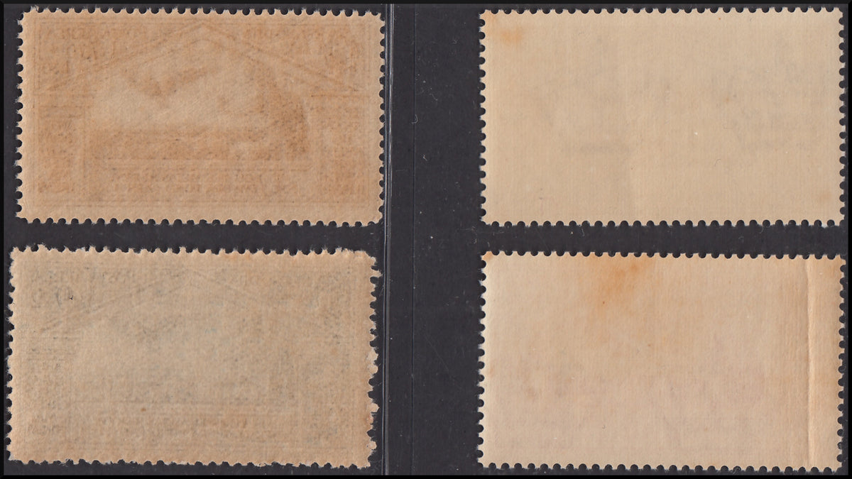 PPP734 - 1930 - Bimillenario der Geburt Vergils, komplette Serie für Normalausgabe + Luftpost, neu mit originalem Gummi, ein Paar Werte mit zweifarbigem Gummi (282/290 + A21/A24).