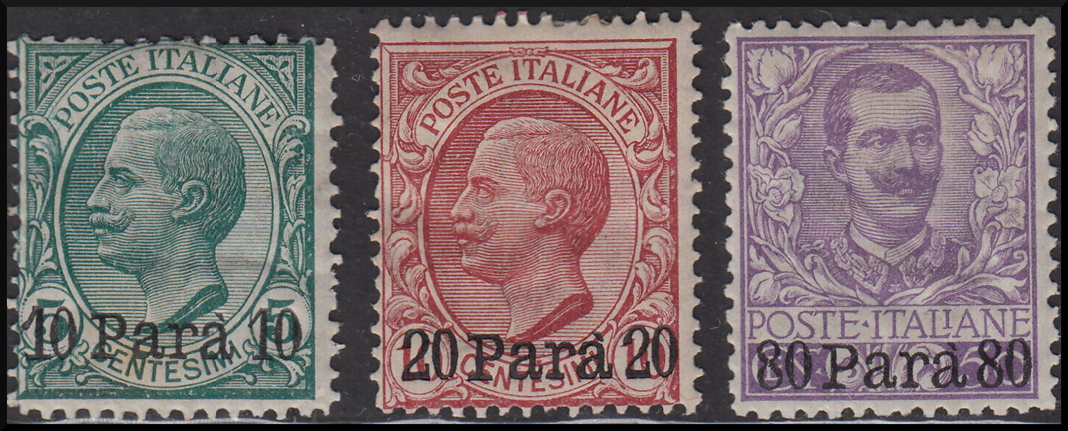 EUROPE - Italian Area - Post Offices Abroad - Issues for Albania