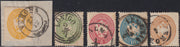 Lotto 132 - Lombardo Veneto, IV emissione serie completa usata (36/40).