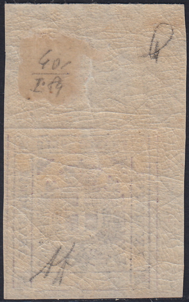 Lotto 162 - Governo Provvisorio di Modena, c. 20 lilla grigio chiaro nuovo con gomma integra (16)