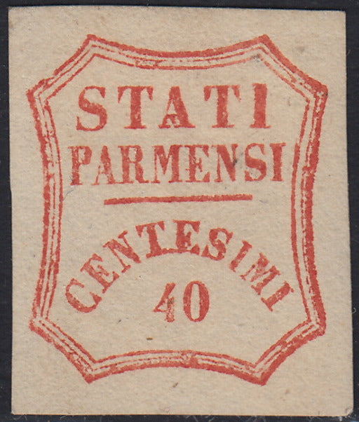 Lot 215 - Duchy of Parma, first issue c. 40 light blue used (5)
