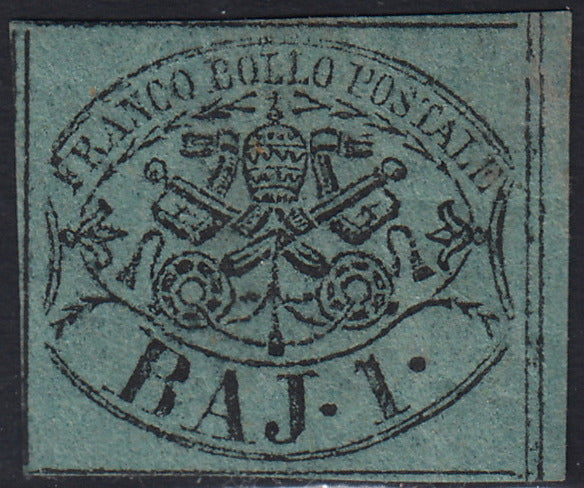 Lot 215 - Duchy of Parma, first issue c. 40 light blue used (5)