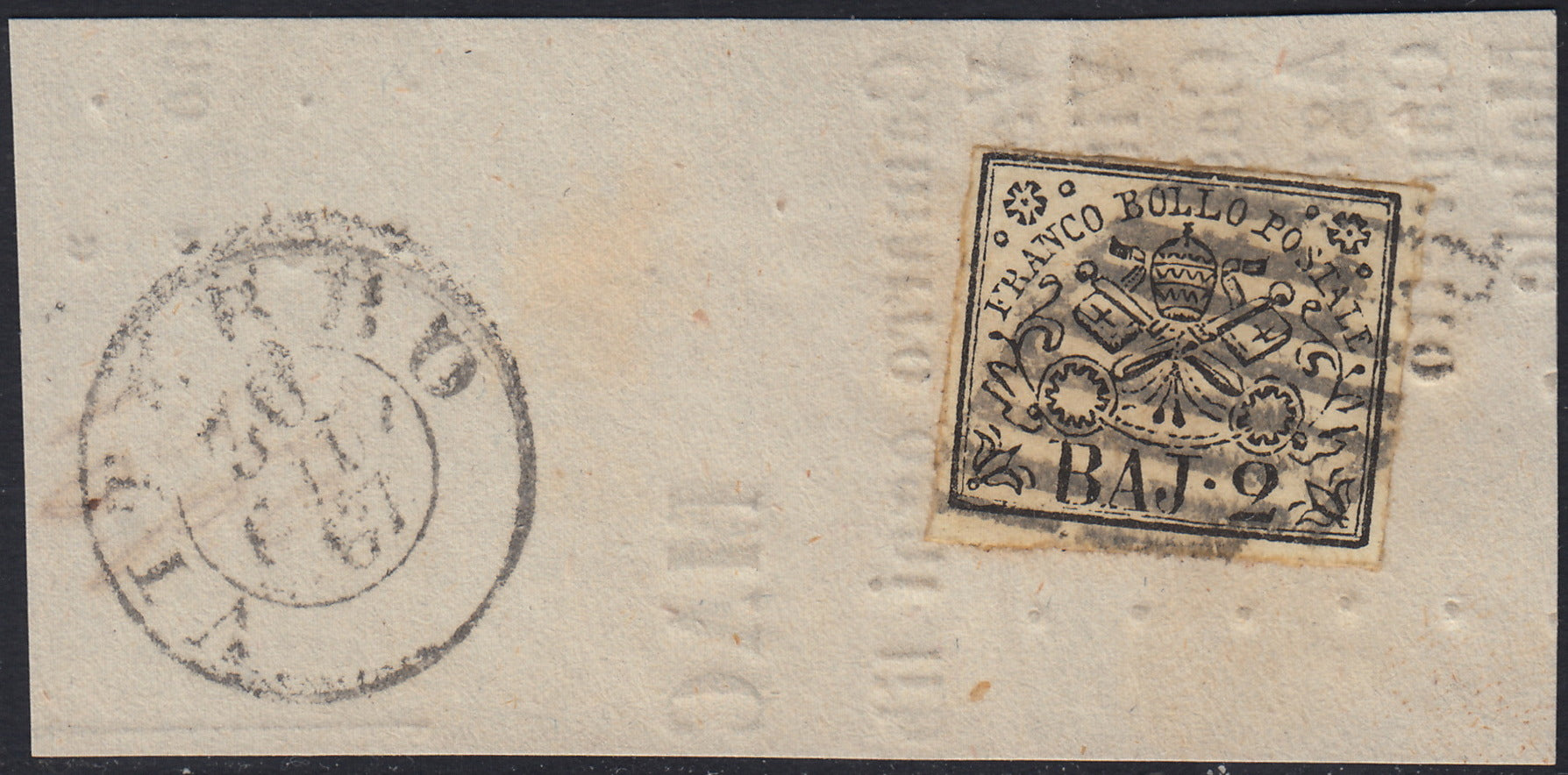 Lot 215 - Duchy of Parma, first issue c. 40 light blue used (5)