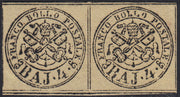 Lot 215 - Duchy of Parma, first issue c. 40 light blue used (5)