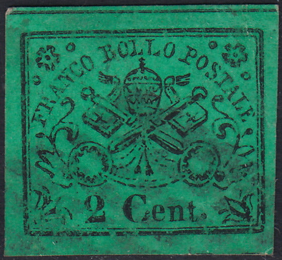 Lot 215 - Duchy of Parma, first issue c. 40 light blue used (5)