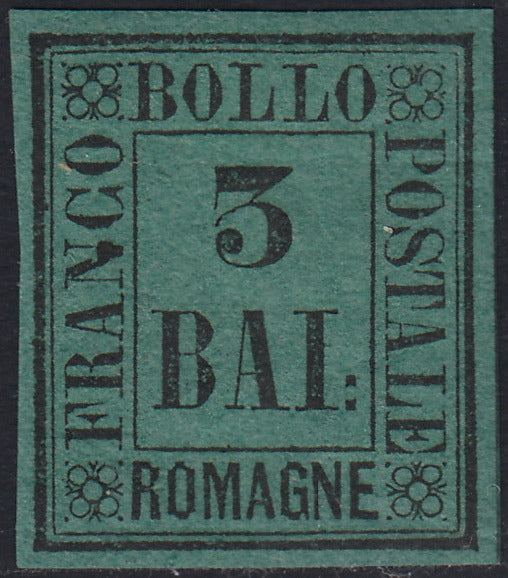 Lot 215 - Duchy of Parma, first issue c. 40 light blue used (5)
