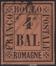Lot 215 - Duchy of Parma, first issue c. 40 light blue used (5)
