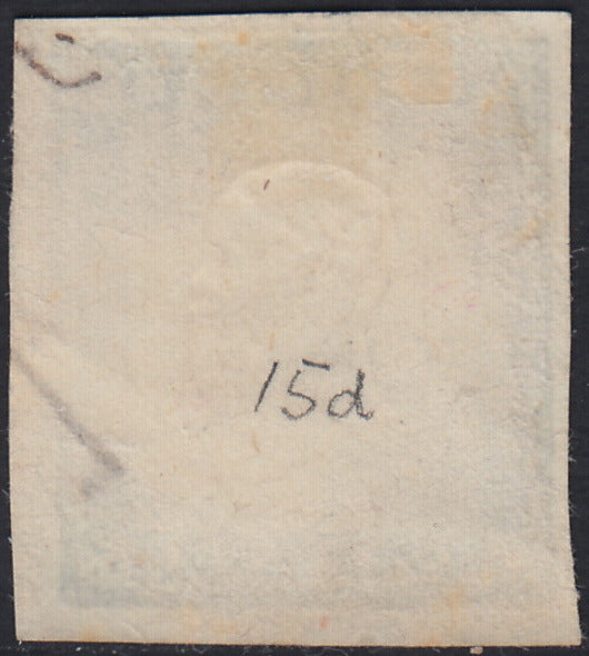 Lot 215 - Duchy of Parma, first issue c. 40 light blue used (5)