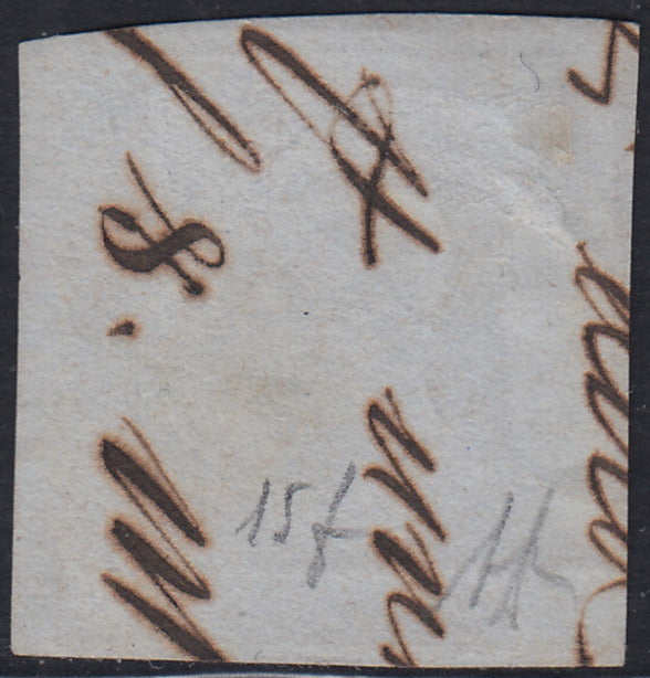 Lotto 292 - 1855 - Sardegna IV emissone c. 20 celeste I tavola usato (15f)