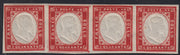 Lot 215 - Duchy of Parma, first issue c. 40 light blue used (5)