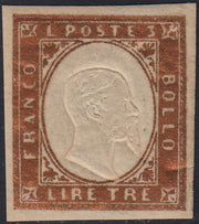 Lot 215 - Duchy of Parma, first issue c. 40 light blue used (5)