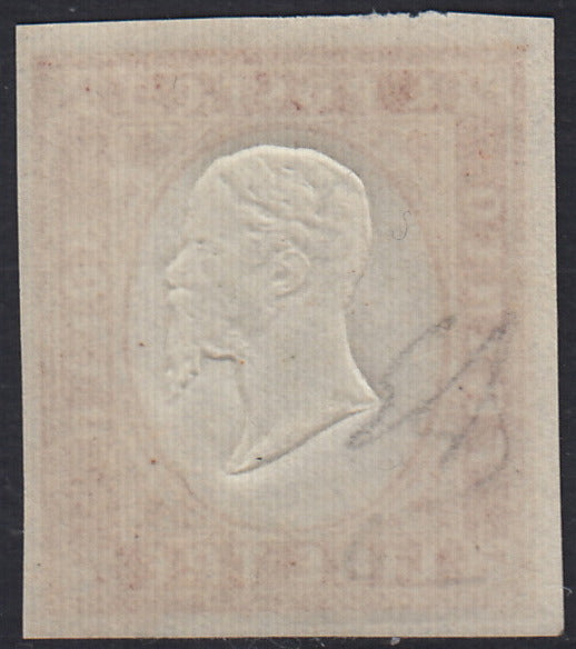 Lot 215 - Duchy of Parma, first issue c. 40 light blue used (5)