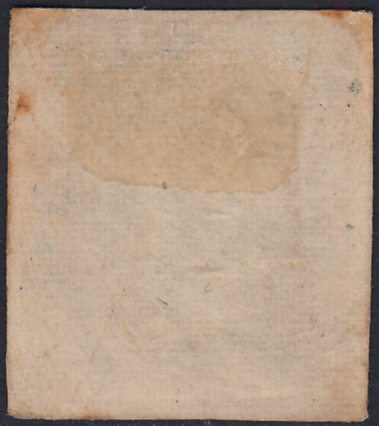 EB80 - 1861 - Embossed Cifra, c. 1 gray-black block of four, mint with original gum (19)