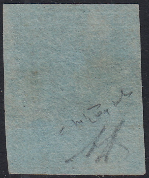 EB80 - 1861 - Embossed Cifra, c. 1 gray-black block of four, mint with original gum (19)