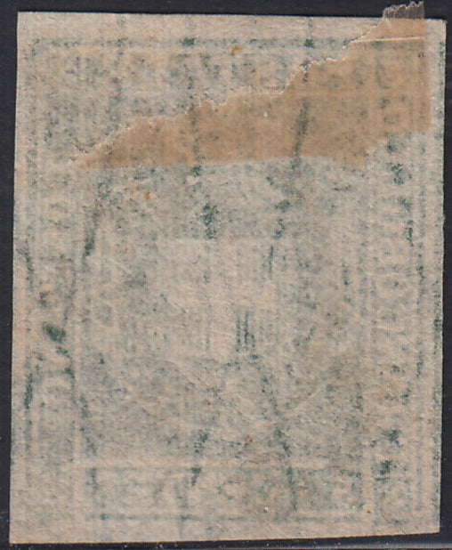 Lotto 374 - 1860 Governo Provvisorio di Toscana, c. 5 verde usato (18)