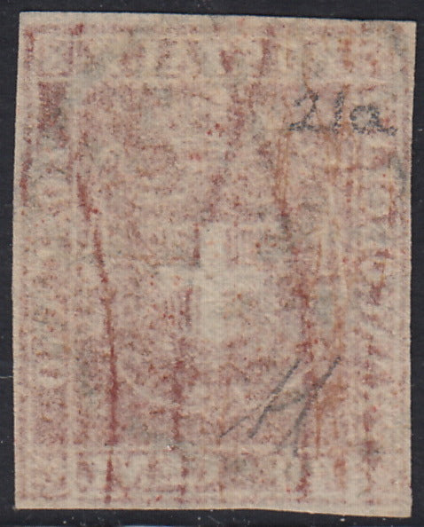 Lotto 380 - 1860 - Governo Provvisorio di Toscana, c. 40 carminio usato (21)