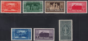 Lotto 388 - 1929 - Montecassino, serie completa di sette valori nuova con gomma integra (262/268)