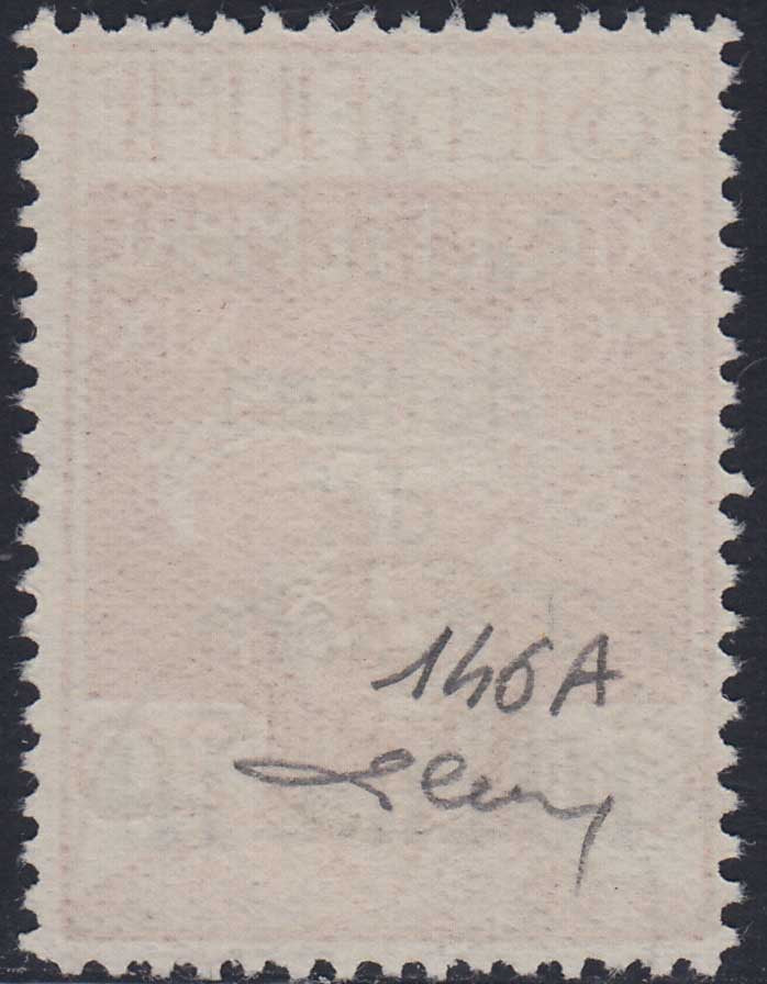 Lotto 396 - 1920 - Legionari soprastampati Reggenza Italiana del Carnaro, L 10 su c 20 ocra cifre strette usato (146A).