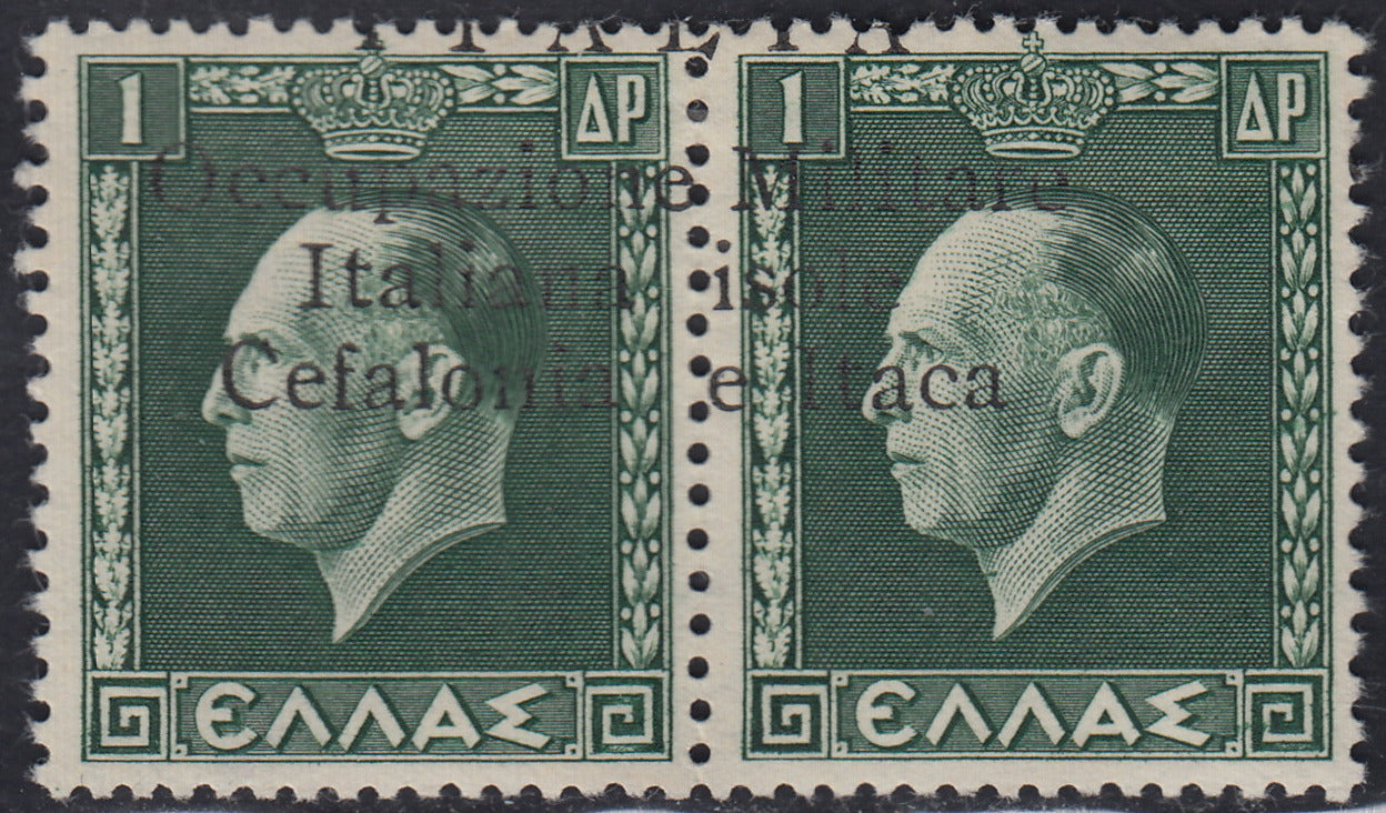 EB80 - 1861 - Embossed Cifra, c. 1 gray-black block of four, mint with original gum (19)