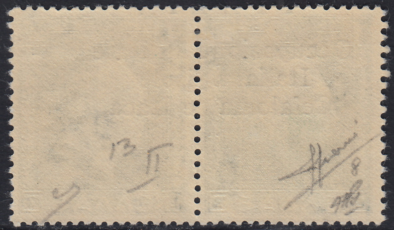 EB80 - 1861 - Embossed Cifra, c. 1 gray-black block of four, mint with original gum (19)