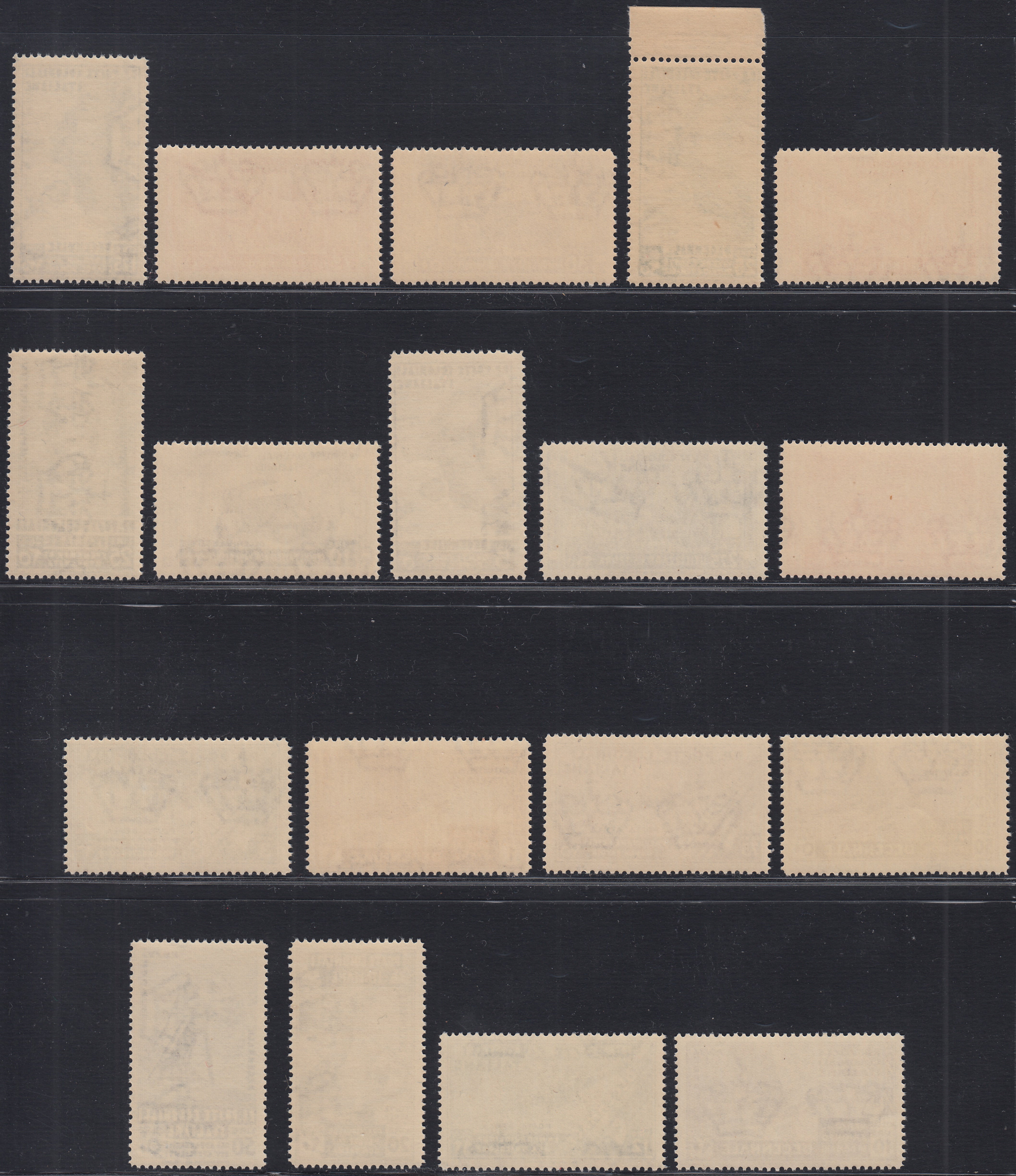 EB80 - 1861 - Embossed Cifra, c. 1 gray-black block of four, mint with original gum (19)