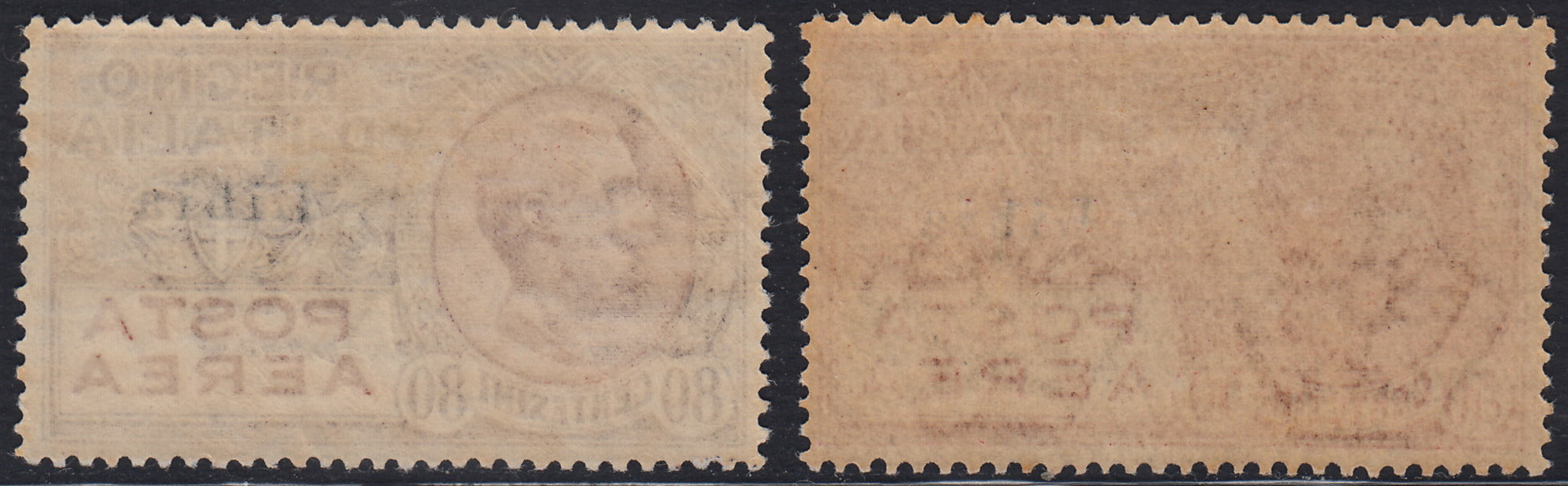 Lotto 425 - 1928/29 - Posta Aerea Italiana soprastampata LIBIA, serie di due valori nuovi gomma integra (1/2).