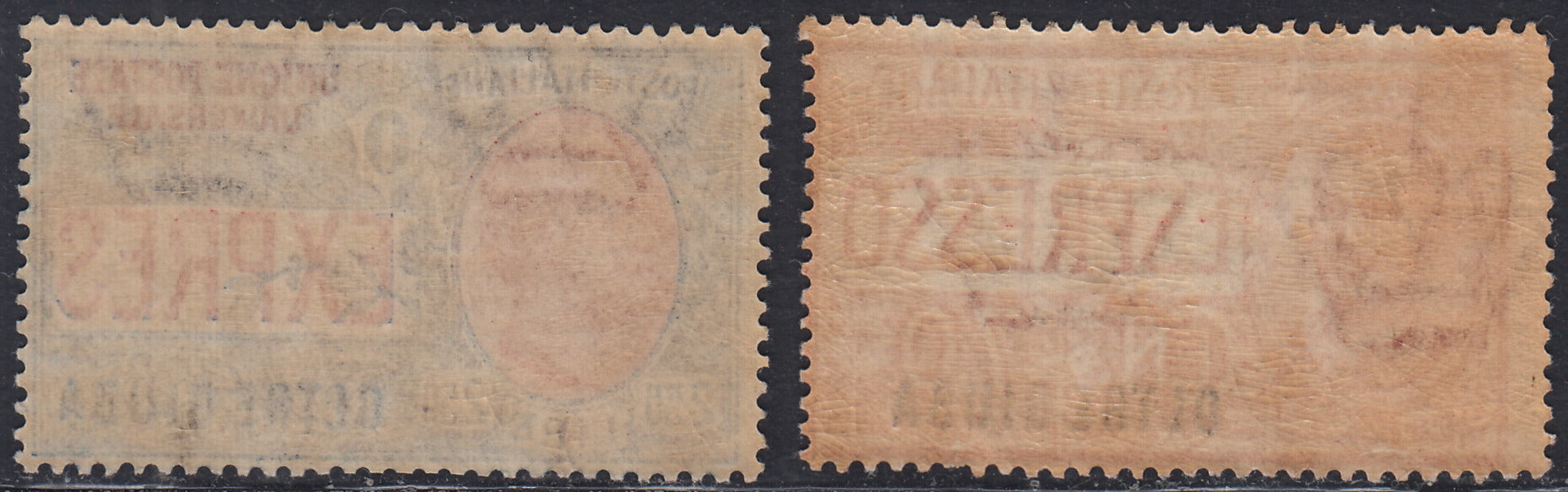 Lotto 428 - 1926 - Espressi d'Italia soprastampati "OLTRE GIUBA", due esemplari nuovi gomma integra (1, 2)