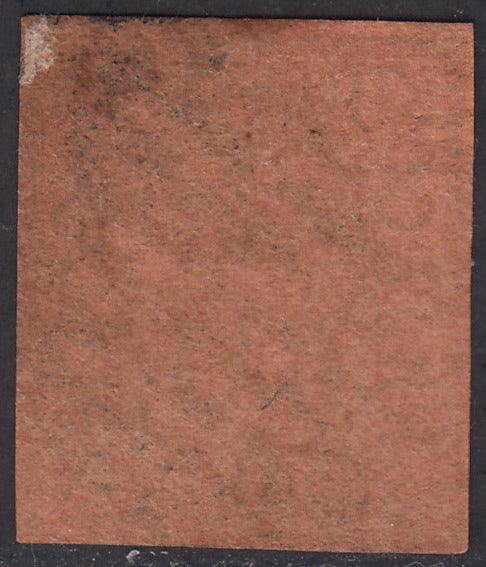 1859 - 4 baj leonado usados ​​con cancelación de cuadrícula (5)