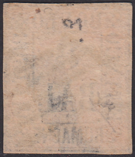 PV1362 - 1859 - 8 baj roa usato con annullo a griglia (8)
