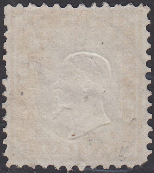 1862 - Perforated issue, c. 10 olive yellow used with Siena cancellation 11/23/62 (1ba).