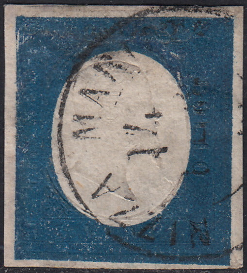 IV. Ausgabe c. 10 dunkel schokoladenbraun Tafel I gebrauchtes Paar (14Ce)