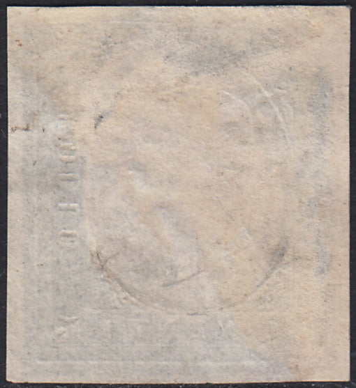 IV. Ausgabe c. 10 dunkel schokoladenbraun Tafel I gebrauchtes Paar (14Ce)