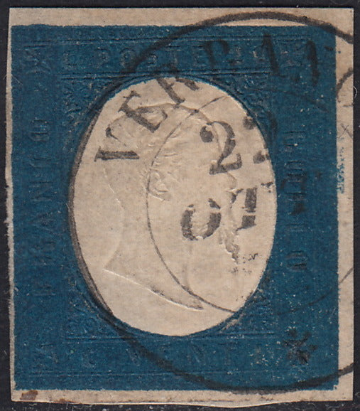 IV. Ausgabe c. 10 dunkel schokoladenbraun Tafel I gebrauchtes Paar (14Ce)