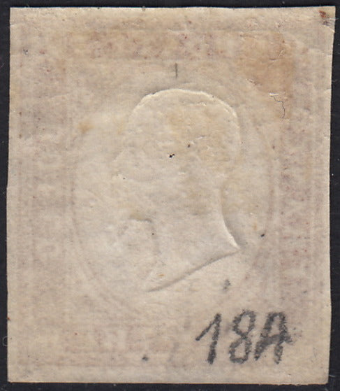 PV60_181 - 1861 - IV emissione L. 3 rame vivo nuovo con gomma originale (18A)