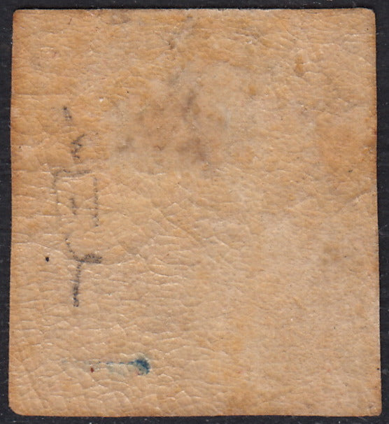 PV60_216 - 1858 - Stemma delle Due Sicilie, 50 grana rosa carminio chiaro nuovo con gomma originale (14b)