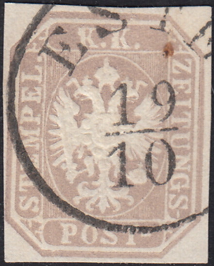 I issue, c. 5 ocher yellow with reversed counterprint, used (13)