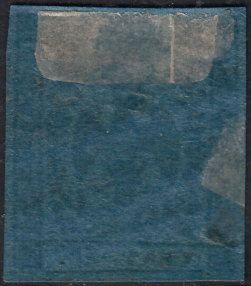 PV60_460 - 1852 - Aquila estense, emissione con punto dopo la cifra, c. 40 azzurro scuro nuovo con gomma (10)