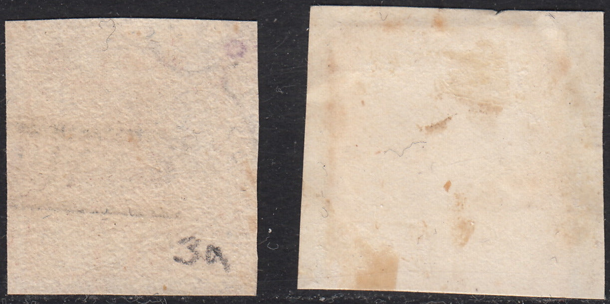 1858 - Kingdom of Naples 20 grana brownish pink I table used with original cancellation (12)