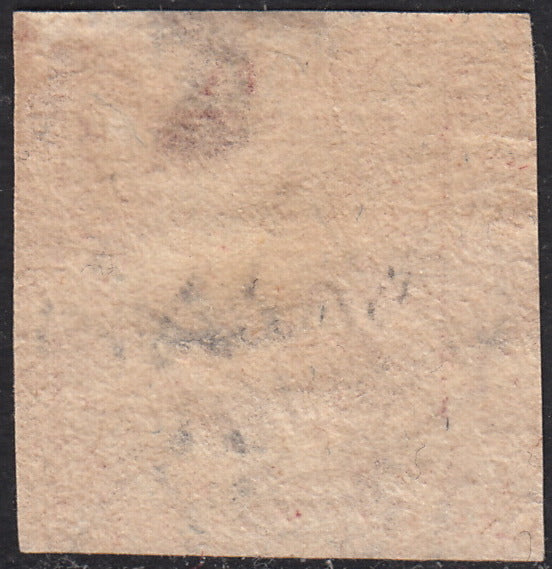 1858 - Kingdom of Naples 20 grana brownish pink I table used with original cancellation (12)