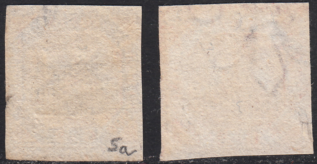 1858 - Kingdom of Naples 20 grana brownish pink I table used with original cancellation (12)