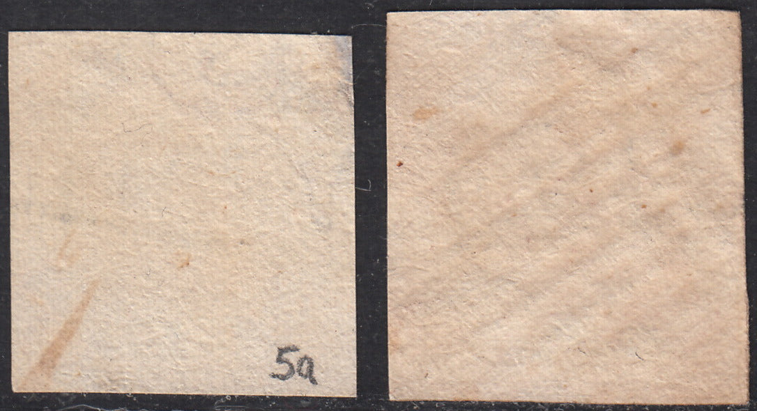 1858 - Kingdom of Naples 20 grana brownish pink I table used with original cancellation (12)