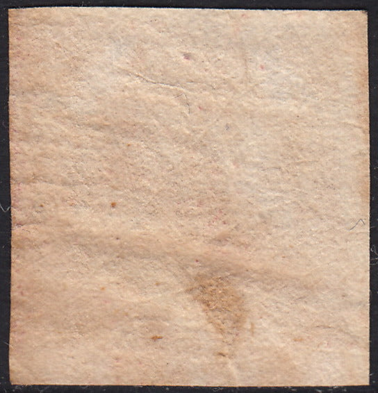 1858 - Kingdom of Naples 20 grana brownish pink I table used with original cancellation (12)