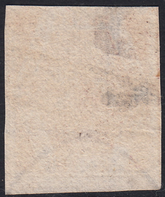 PV60_538 - 1858 - Stemma delle Due Sicilie, 10 grana rosa lillaceo I tavola usato (10a)