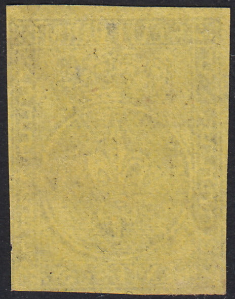 1859 - 1 brown olive grain II table paper of Naples new with original gum (4b) 