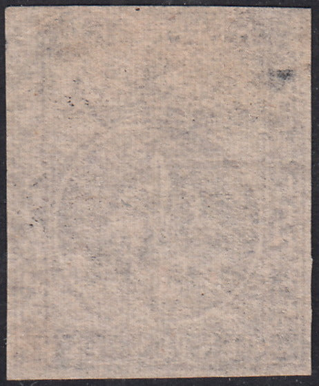 PV60_593 - Parma I emissione c. 15 bianco rosaceo greca destra larga usato (3aab)