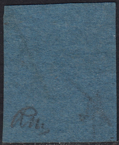 PV60_602 - Parma I emissione c. 40 azzurro usato (5)