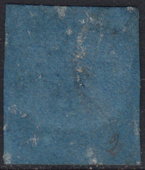 PV60_634 - 1853 - Segnatasse per giornali, c. 9 azzurro nuovo senza gomma (2)