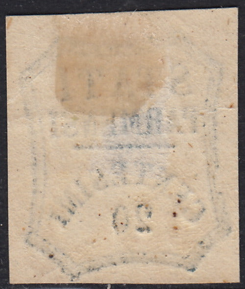 1859 - 1 brown olive grain II table paper of Naples new with original gum (4b) 