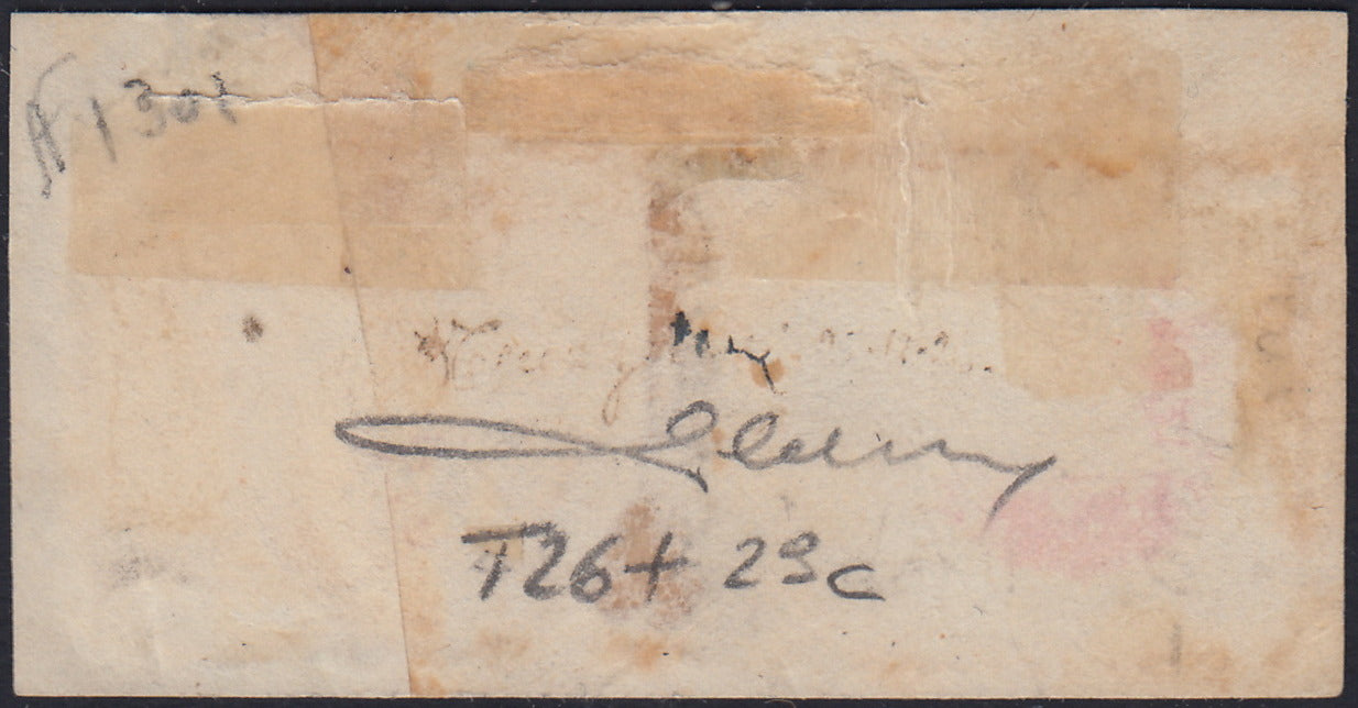 1859 - 1 brown olive grain II table paper of Naples new with original gum (4b) 